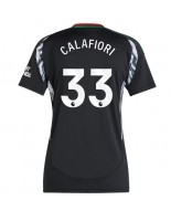 Arsenal Riccardo Calafiori #33 Bortedrakt Dame 2024-25 Korte ermer